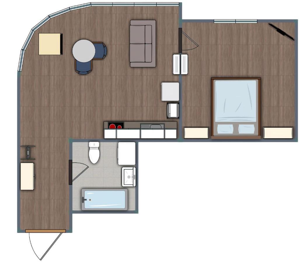 Gagarin Plaza Design Apartment Odesa Exterior foto